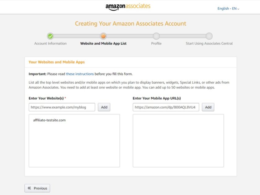 amazon affiliate program sign up canada