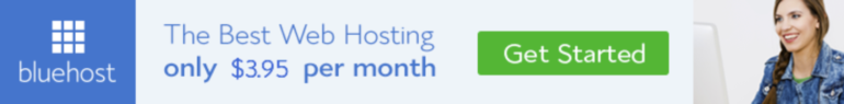 Niche site hosting at Bluehost